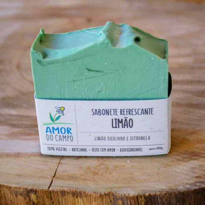 SABONETE REFRESCA LIMAO ETIQUETA